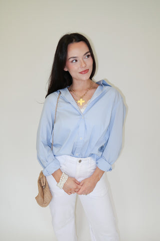 Clean Slate Button Down - The Pink Tulip Clothing