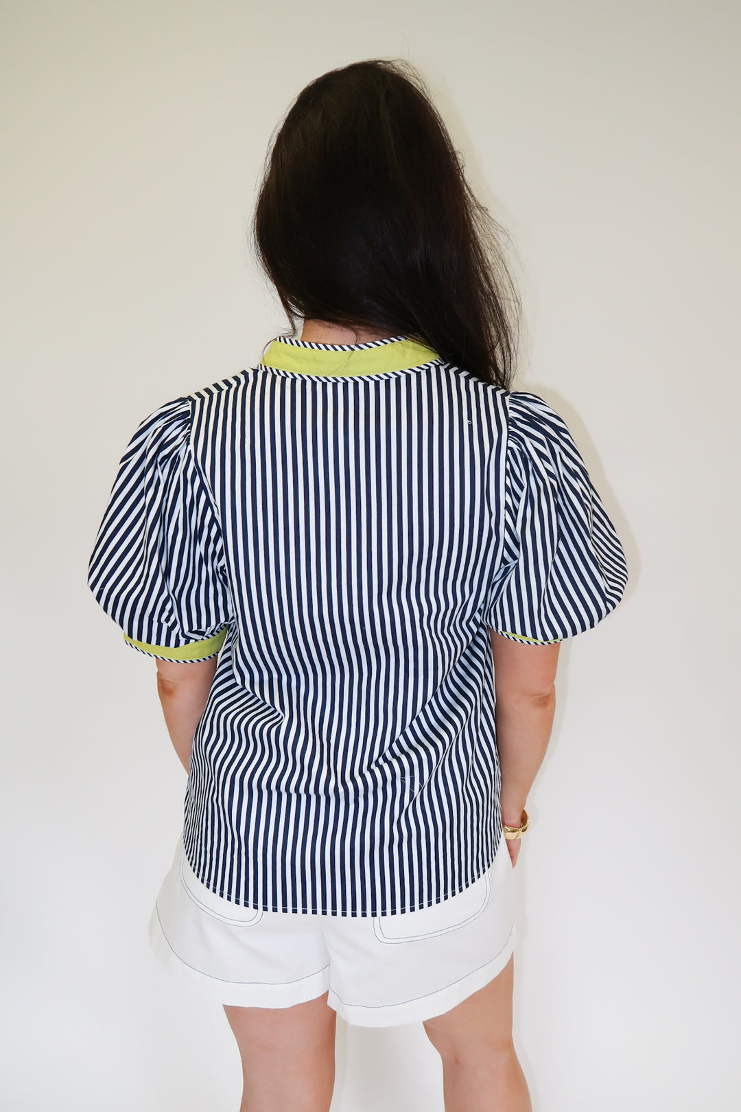 Lucky Stripe Top - The Pink Tulip Clothing