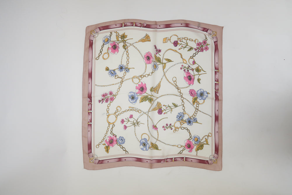 Floral Chain Neck Scarf - The Pink Tulip Clothing