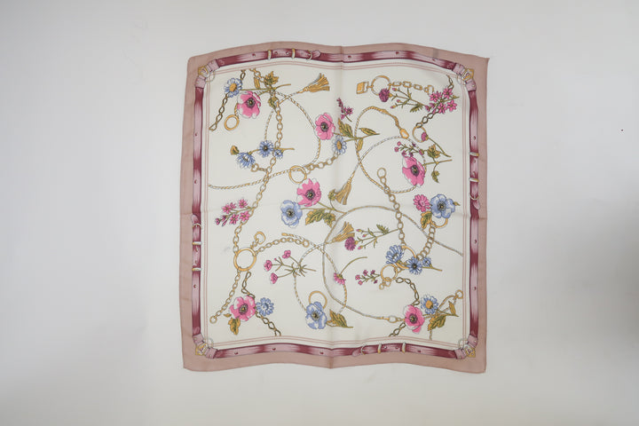 Floral Chain Neck Scarf - The Pink Tulip Clothing