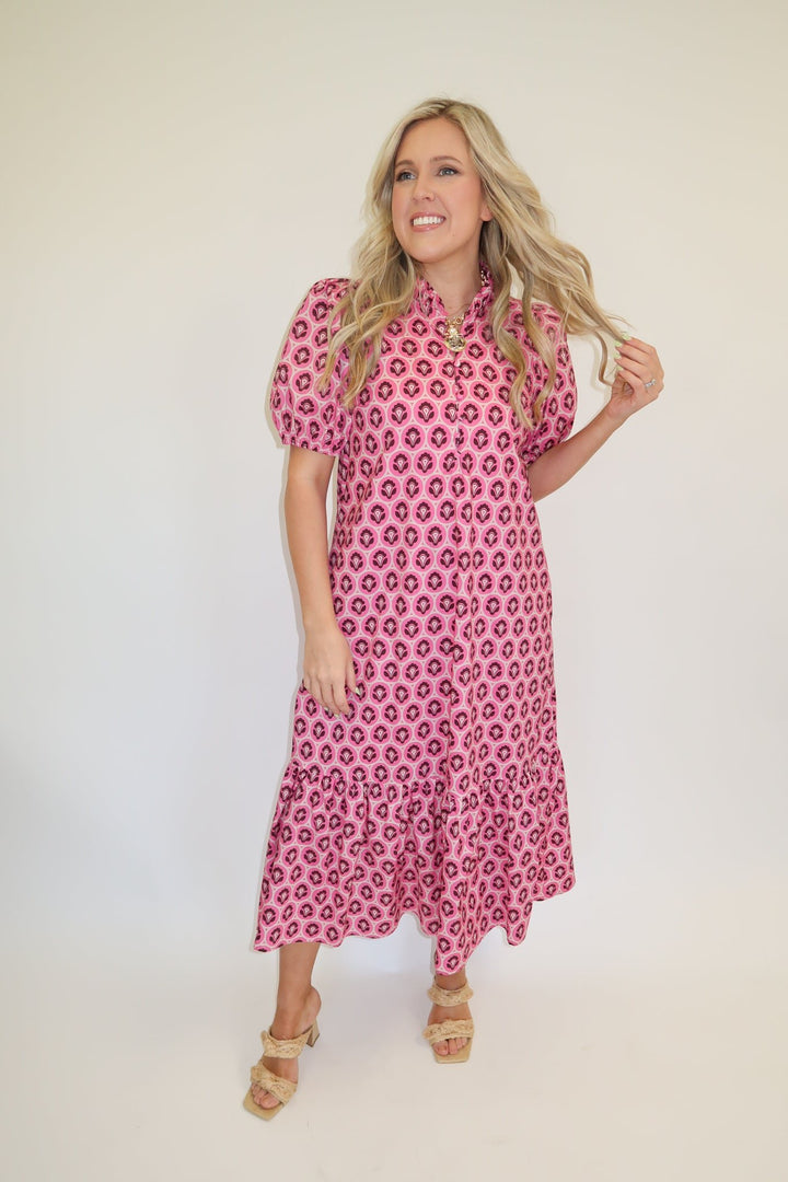 Sweet Ruffle Garden Dress - The Pink Tulip Clothing