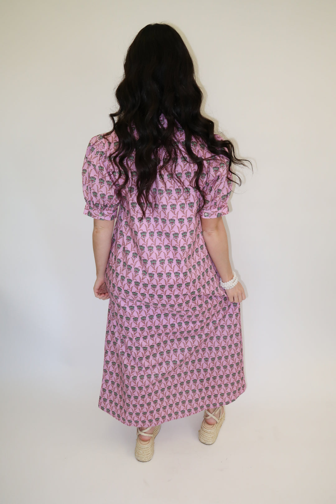 Petal Lane Midi Dress - The Pink Tulip Clothing