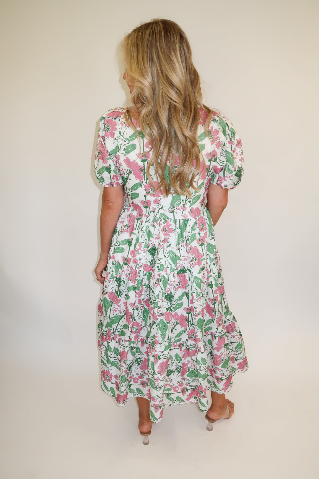 Daisy Dreaming Midi Dress - The Pink Tulip Clothing