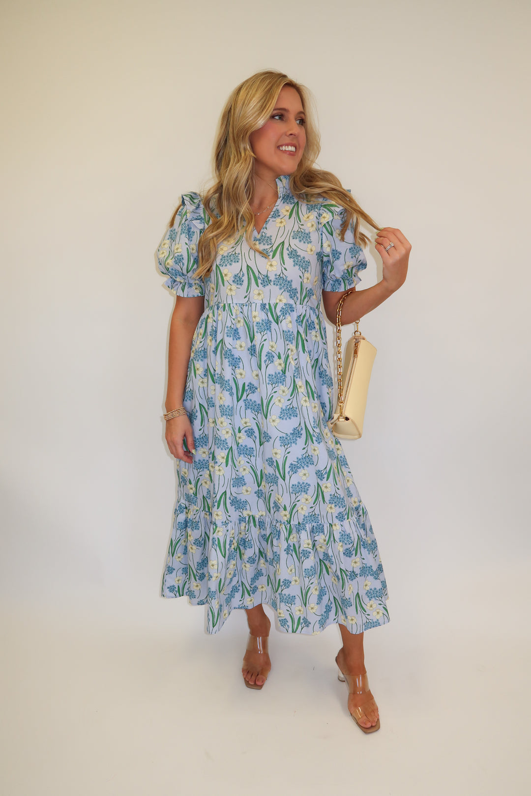 Hydrangea Season Dress - The Pink Tulip Clothing