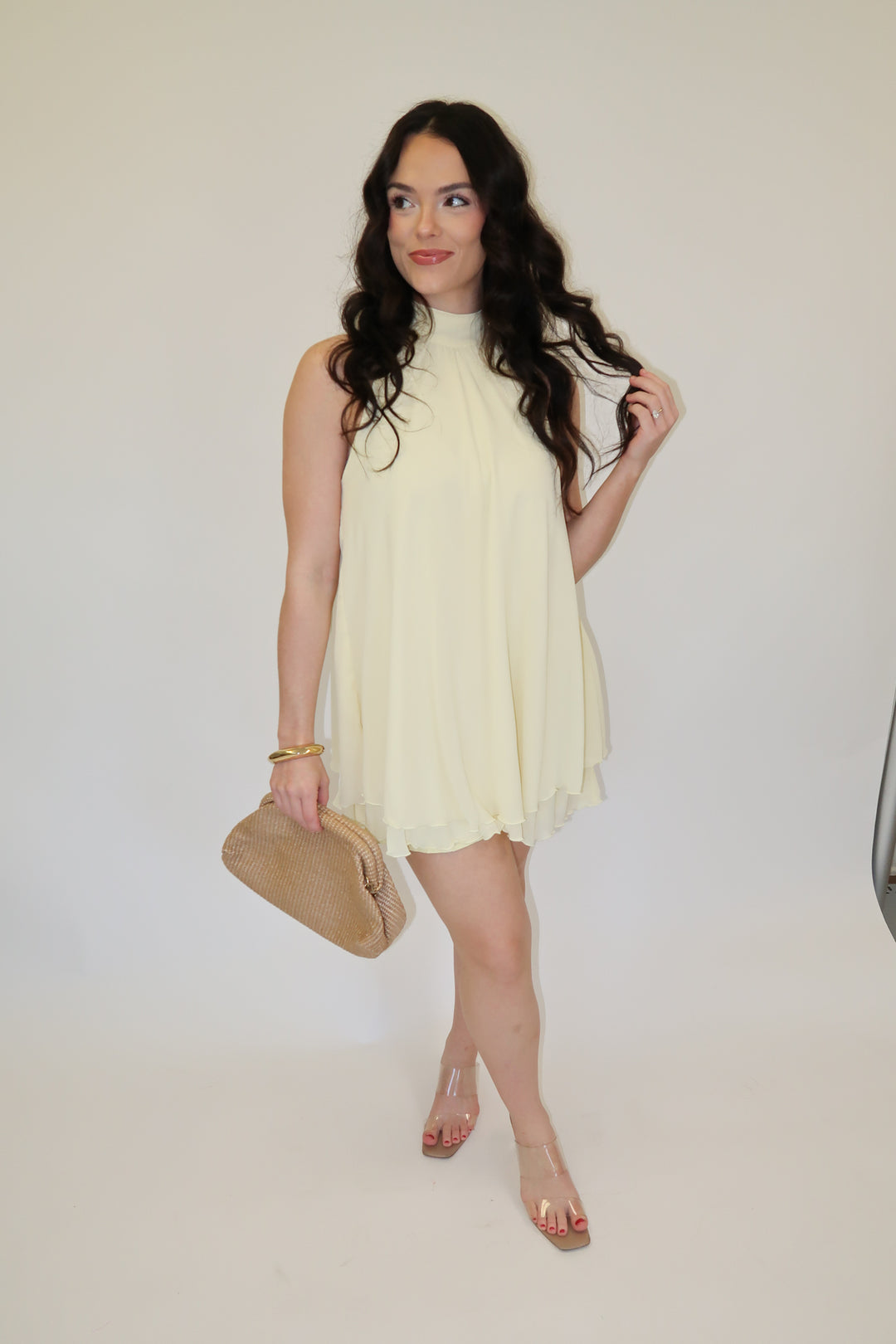 Golden Breeze Dress - The Pink Tulip Clothing
