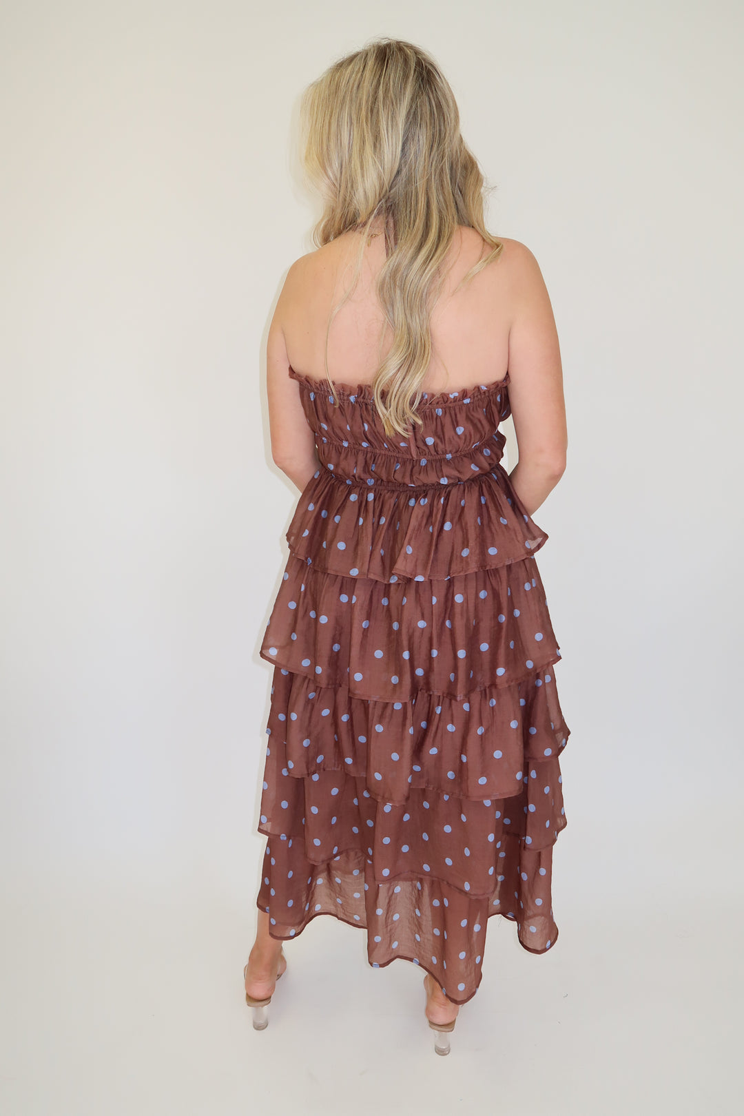 Pretty Polka Party Dress - The Pink Tulip Clothing