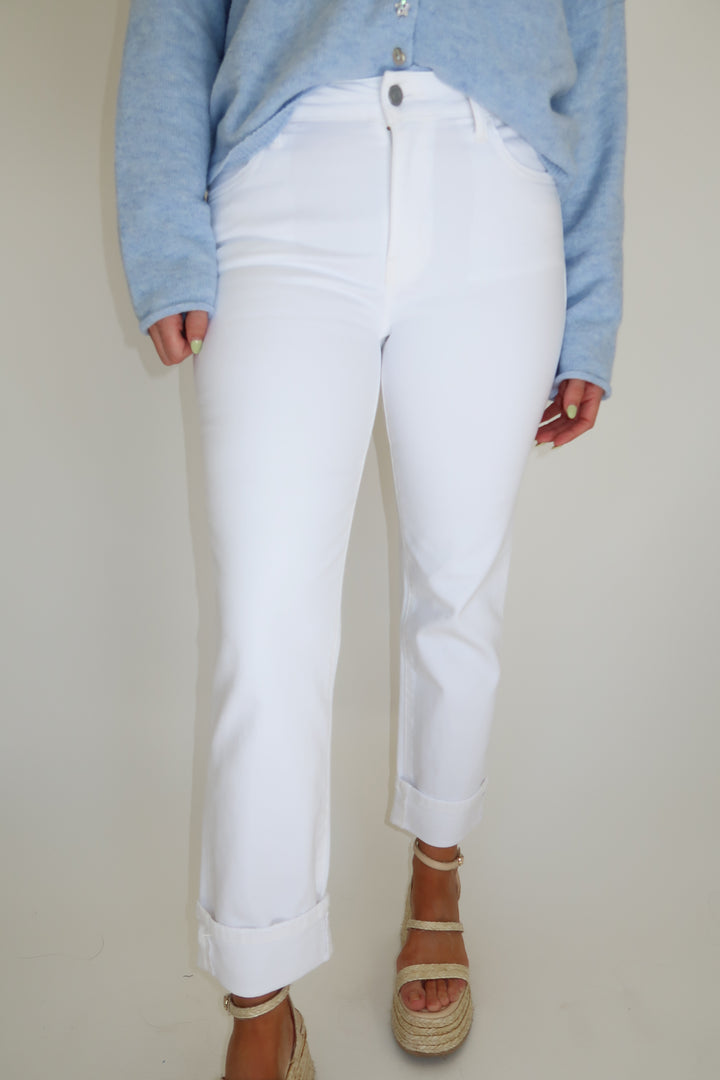 Straight And Narrow Jeans - The Pink Tulip Clothing