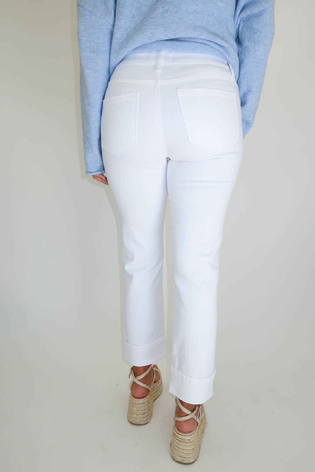 Straight And Narrow Jeans - The Pink Tulip Clothing