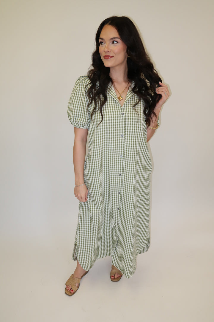 Sweet Magnolia Midi Dress - The Pink Tulip Clothing