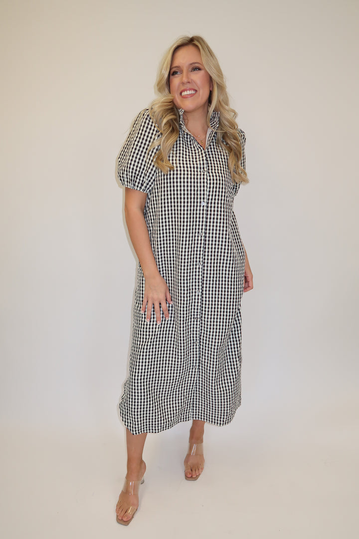 Sweet Magnolia Midi Dress - The Pink Tulip Clothing