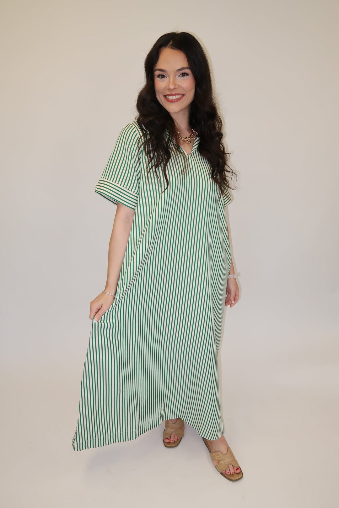 In the Works Midi Dress - The Pink Tulip Clothing