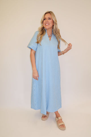 Day to Day Midi Dress - The Pink Tulip Clothing