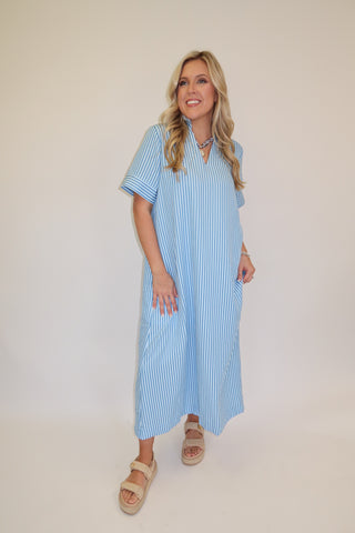 Day to Day Midi Dress - The Pink Tulip Clothing