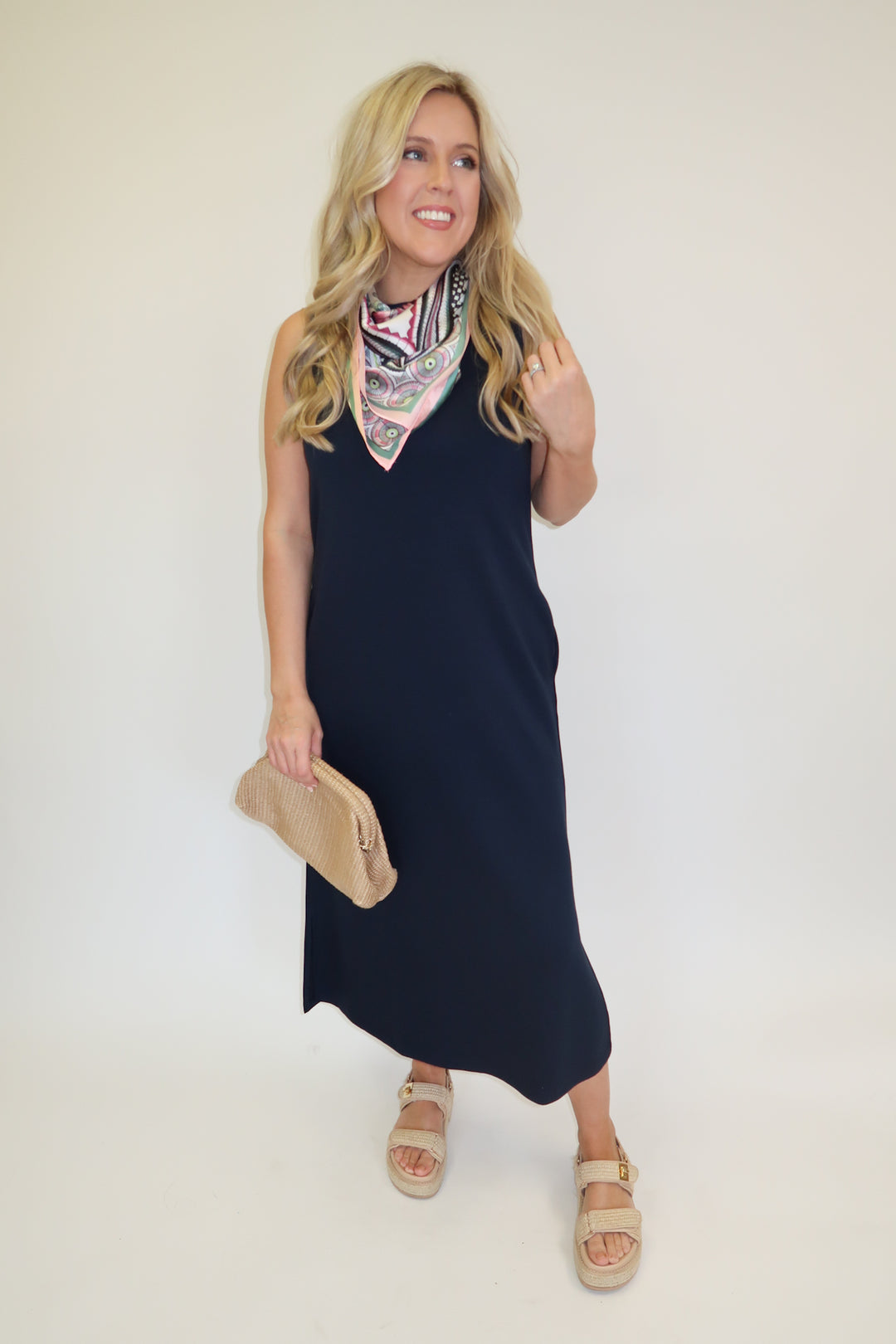 Keep It Moving Midi Dress