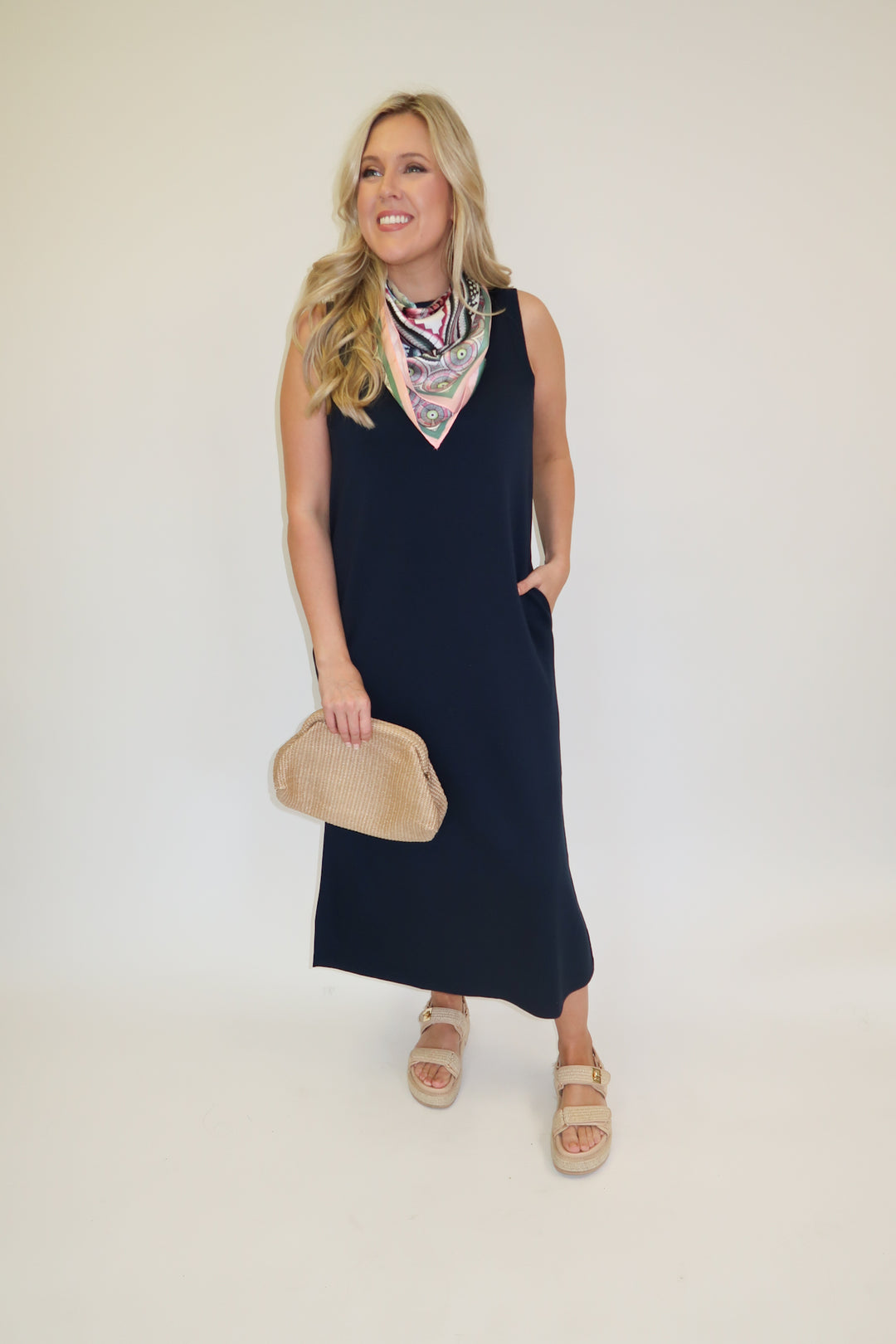 Keep It Moving Midi Dress