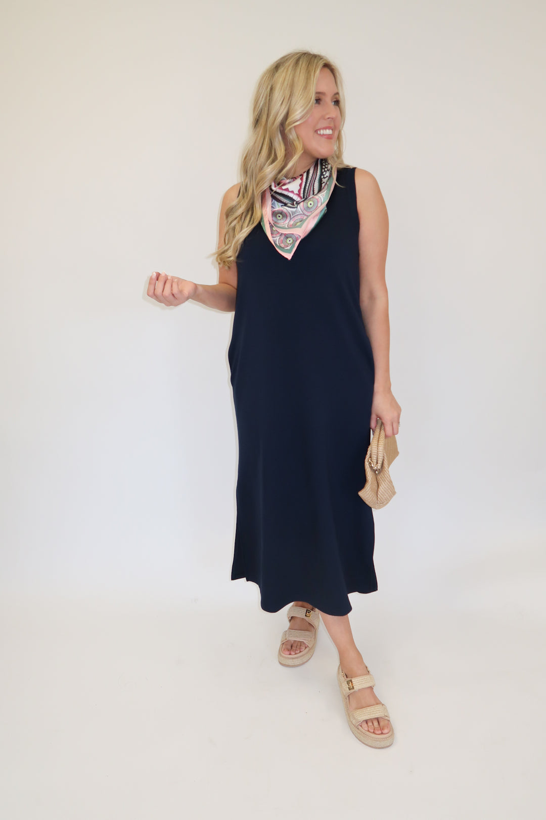 Keep It Moving Midi Dress