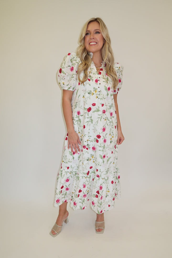Take Me There Midi Dress - The Pink Tulip Clothing