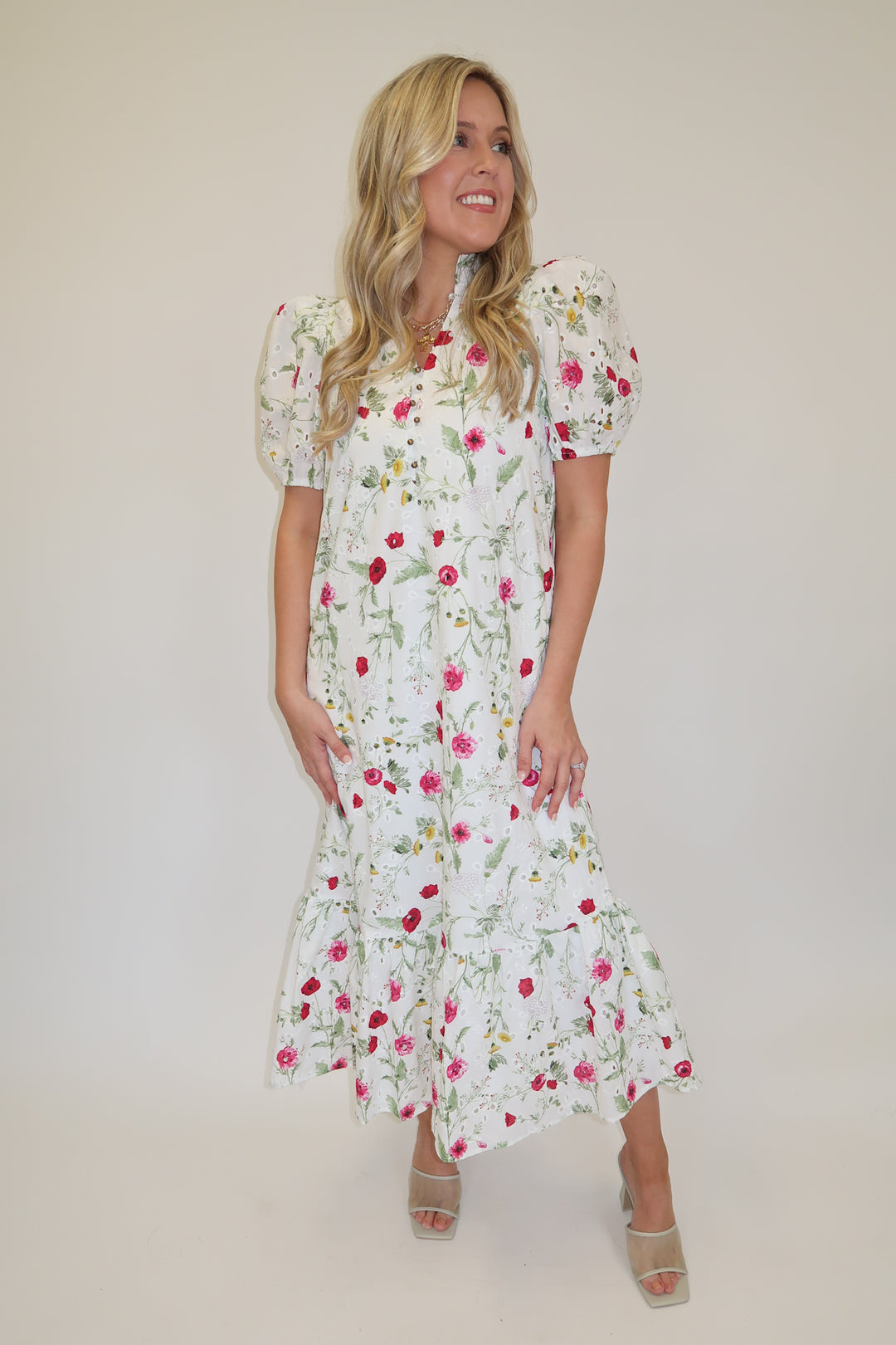 Take Me There Midi Dress - The Pink Tulip Clothing
