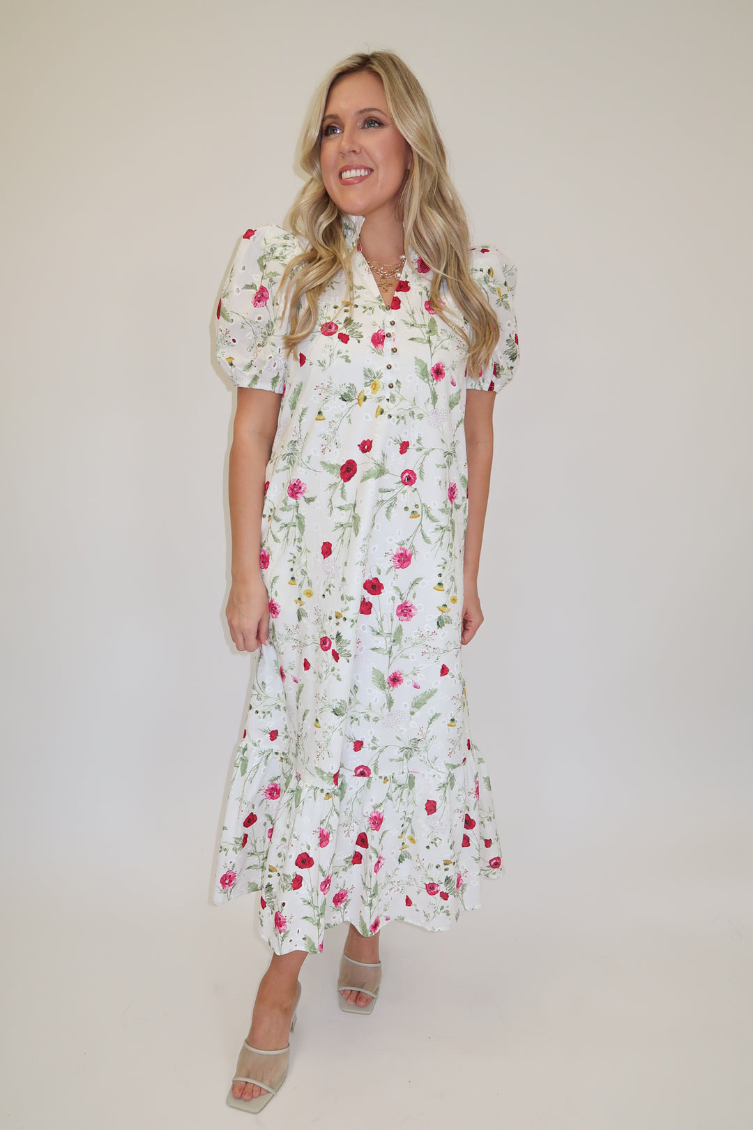 Take Me There Midi Dress - The Pink Tulip Clothing