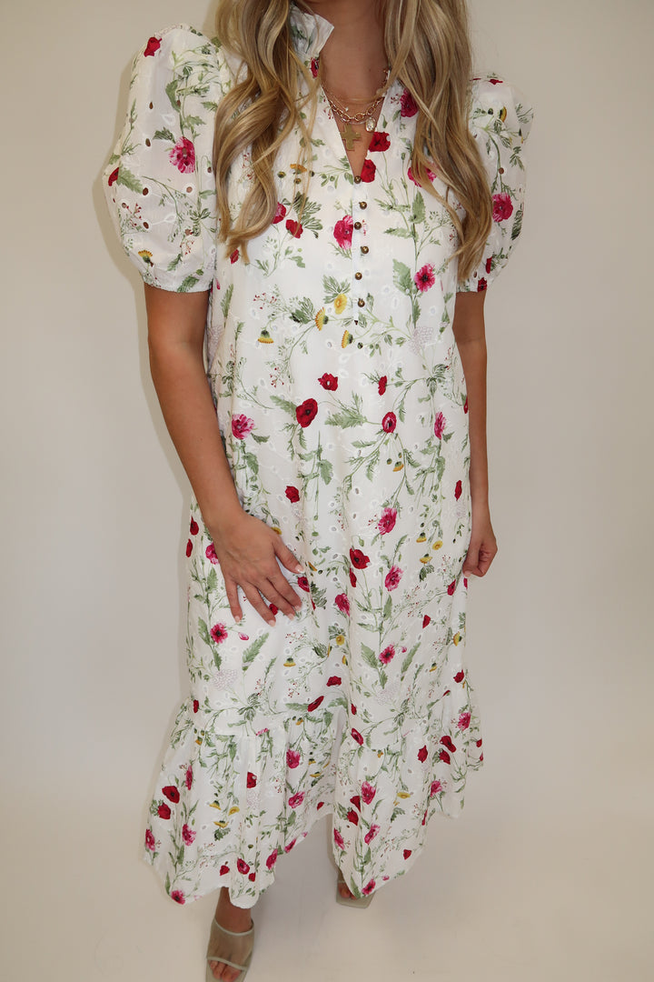 Take Me There Midi Dress - The Pink Tulip Clothing