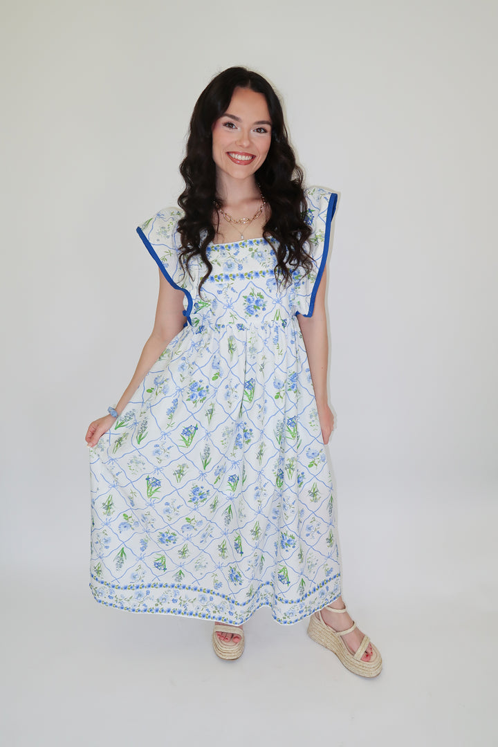 Caught in Bloom Dress - The Pink Tulip Clothing