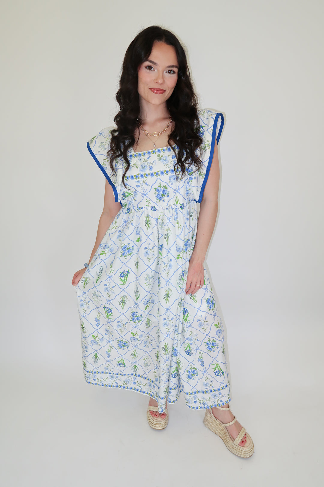 Caught in Bloom Dress - The Pink Tulip Clothing