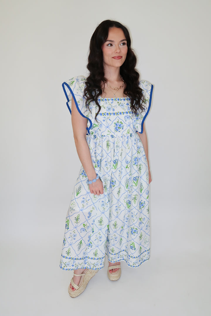 Caught in Bloom Dress - The Pink Tulip Clothing