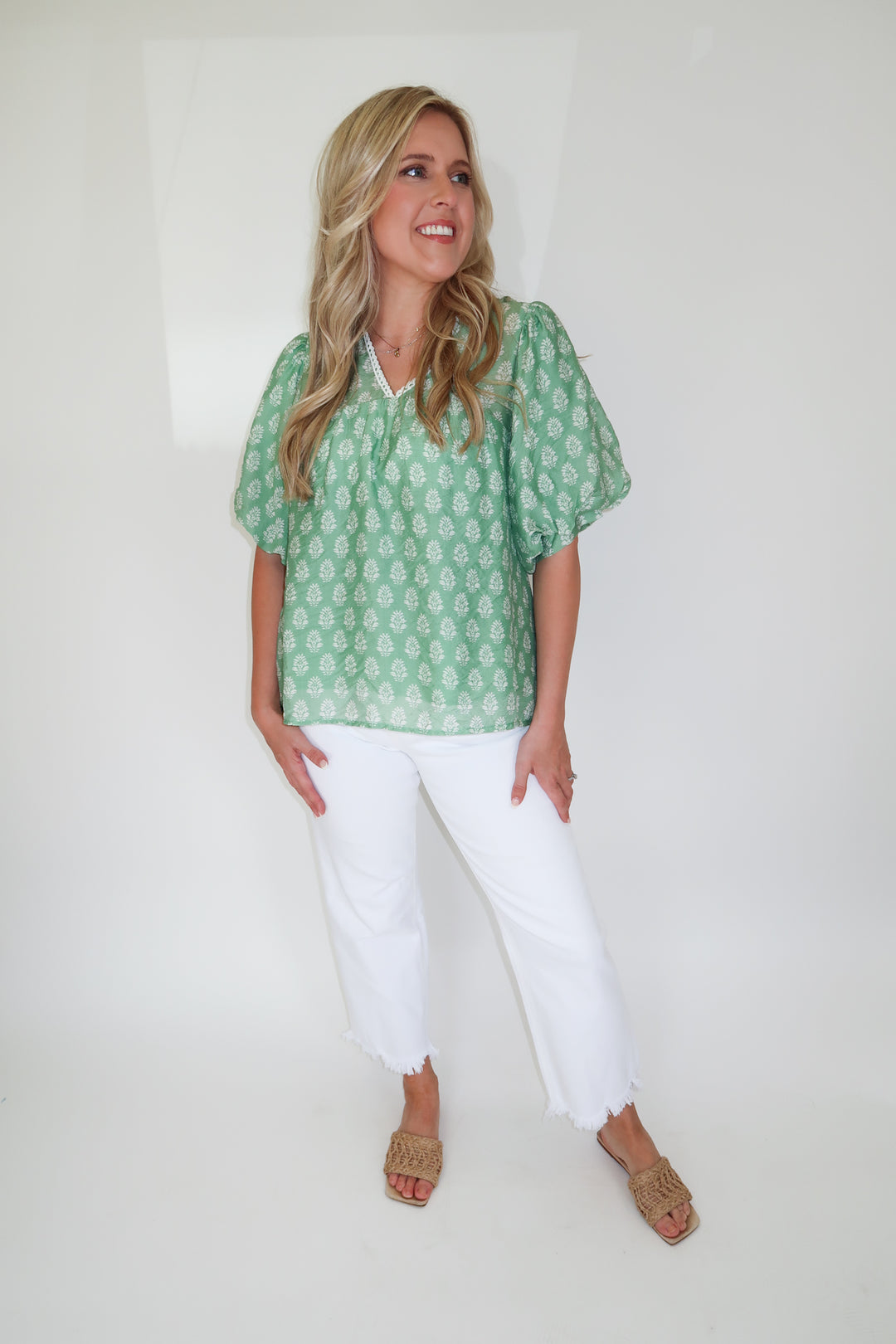 Blooming Morning Top - The Pink Tulip Clothing