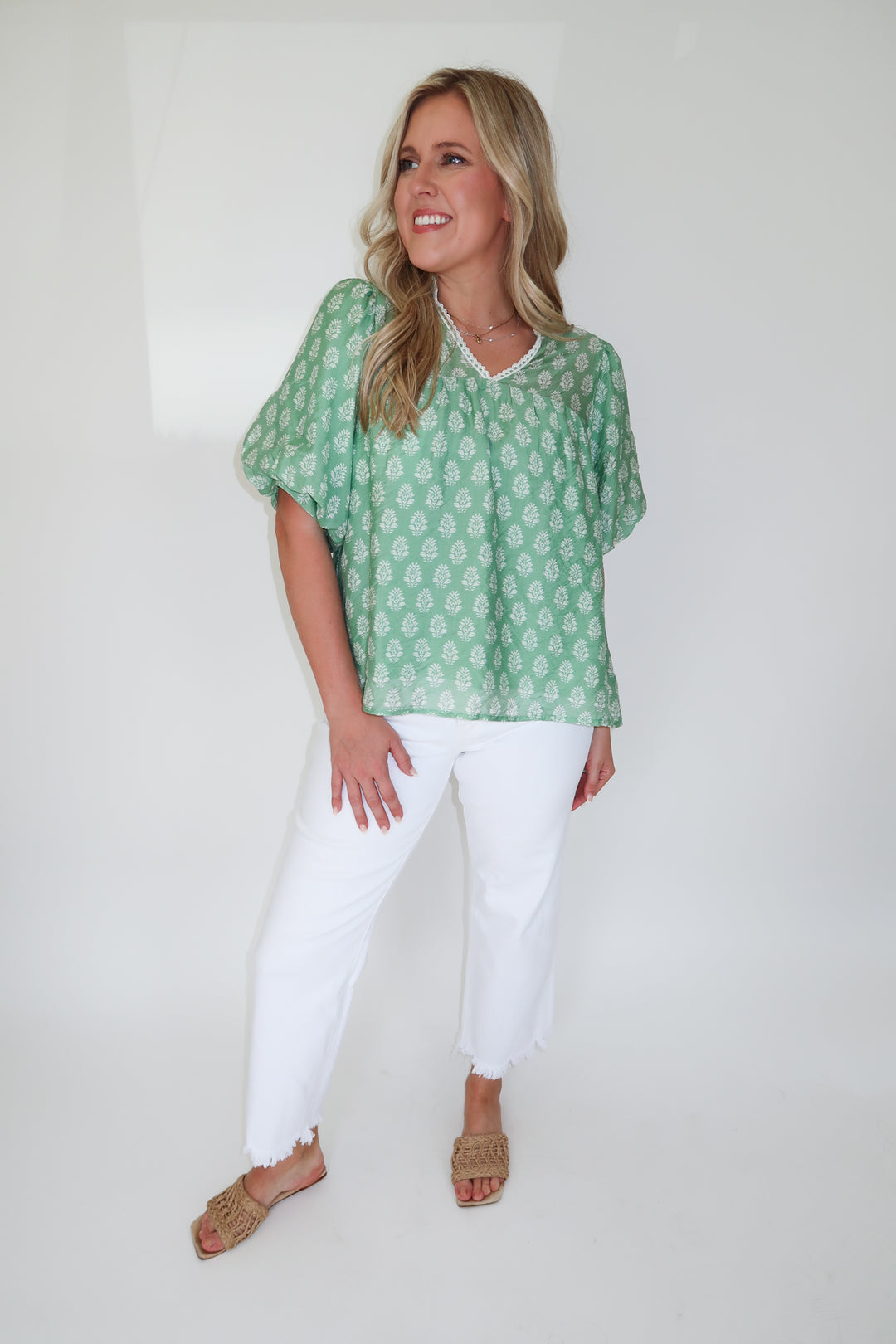 Blooming Morning Top - The Pink Tulip Clothing