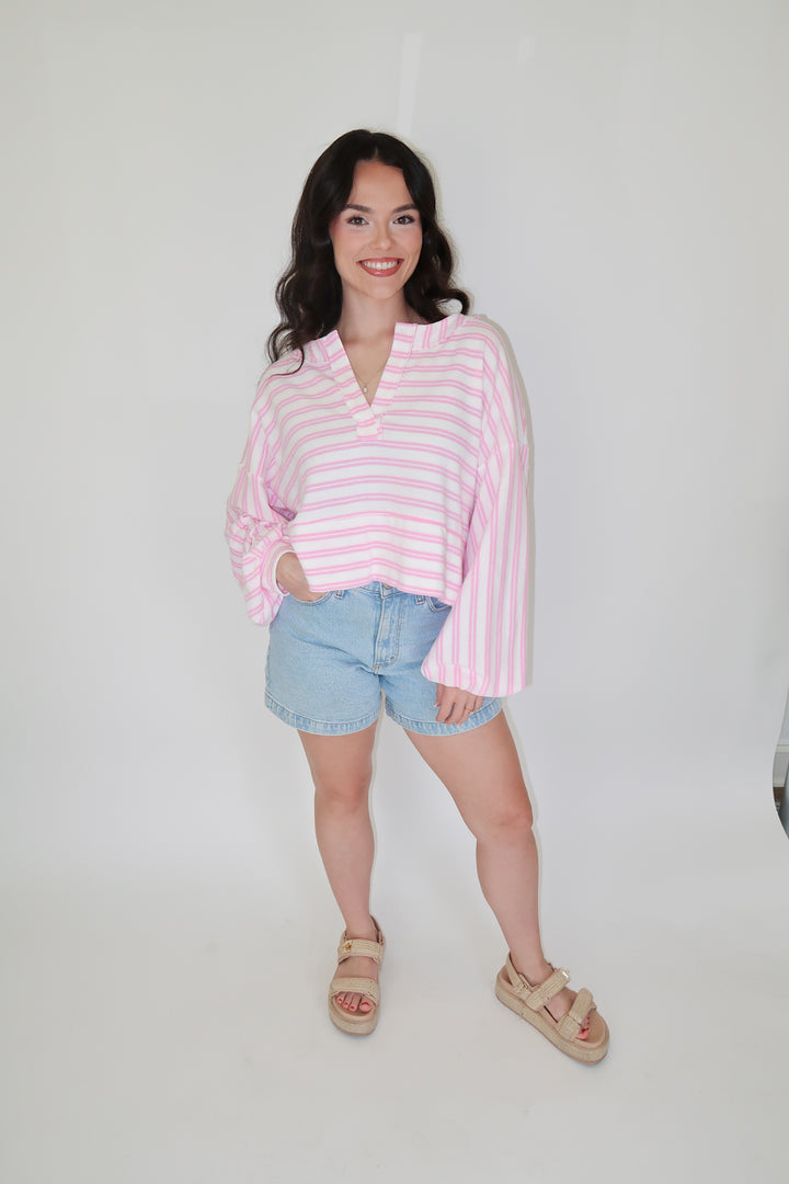 Stay Awhile Top - The Pink Tulip Clothing