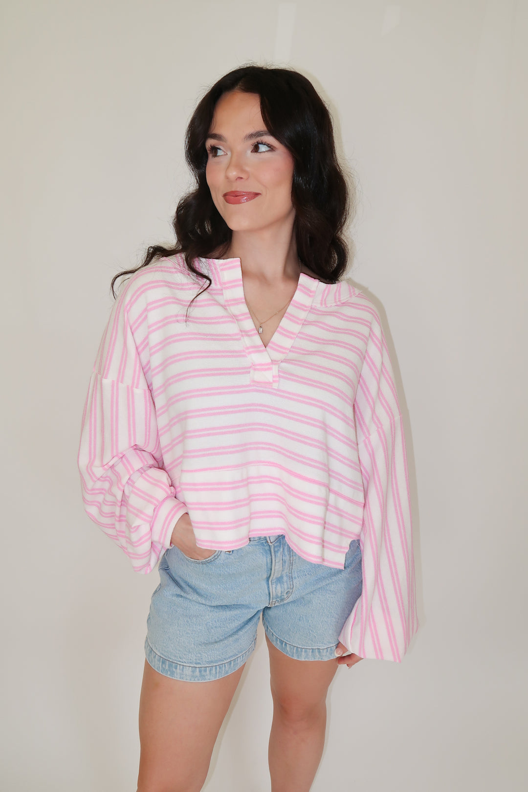 Stay Awhile Top - The Pink Tulip Clothing