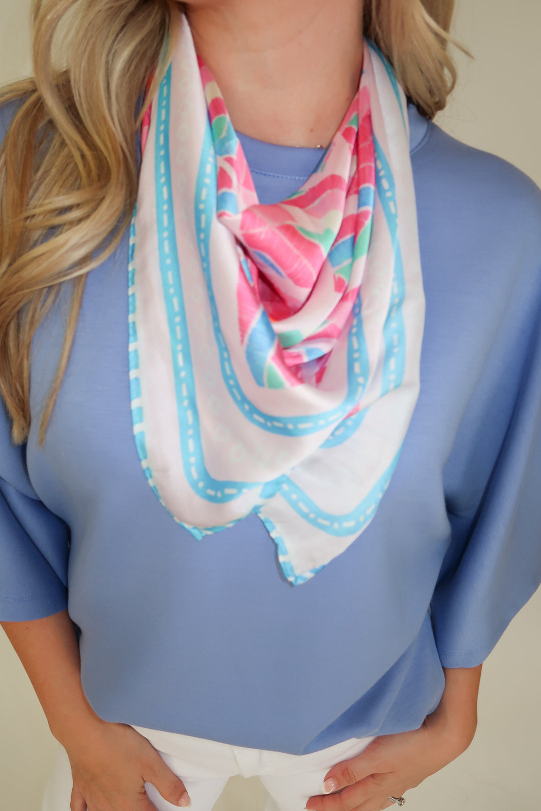 Summer Days Neck Scarf - The Pink Tulip Clothing
