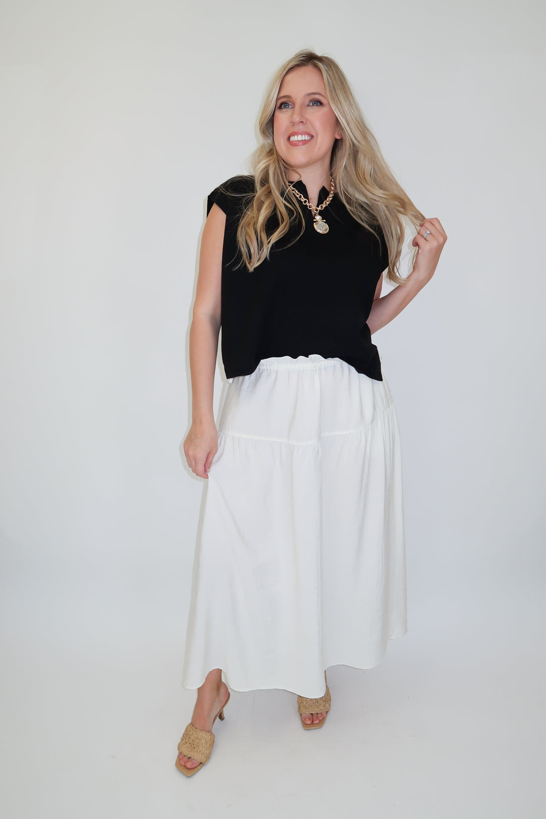Low Key Favorite Black Knit Top - The Pink Tulip Clothing