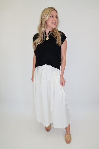Low Key Favorite Black Knit Top - The Pink Tulip Clothing