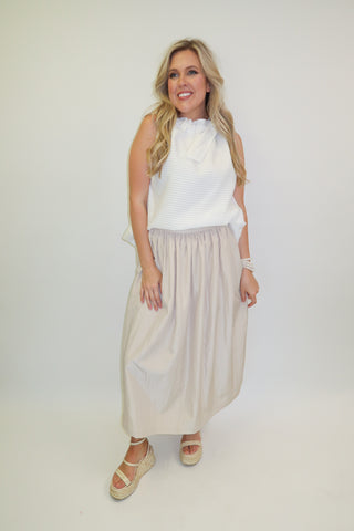 Golden All Day Skirt - The Pink Tulip Clothing