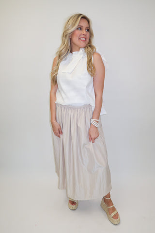 Golden All Day Skirt - The Pink Tulip Clothing