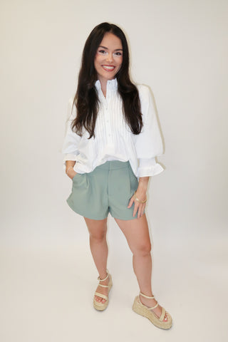 Take the Lead Puff Sleeve Top - The Pink Tulip Clothing