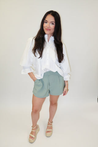 Take the Lead Puff Sleeve Top - The Pink Tulip Clothing