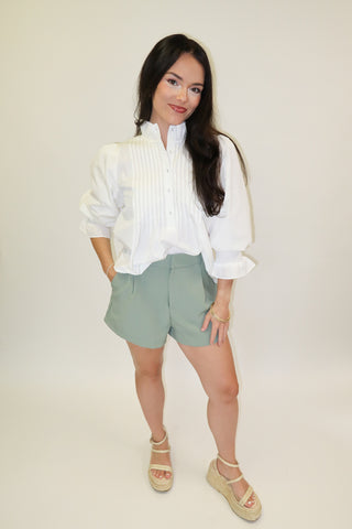Take the Lead Puff Sleeve Top - The Pink Tulip Clothing