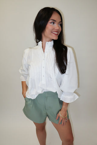 Take the Lead Puff Sleeve Top - The Pink Tulip Clothing
