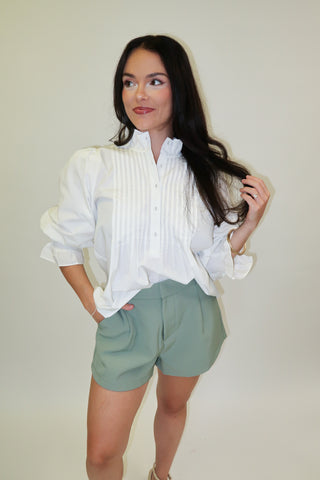 Take the Lead Puff Sleeve Top - The Pink Tulip Clothing