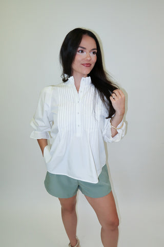 Take the Lead Puff Sleeve Top - The Pink Tulip Clothing