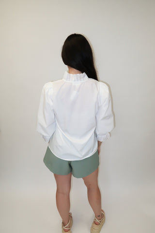 Take the Lead Puff Sleeve Top - The Pink Tulip Clothing