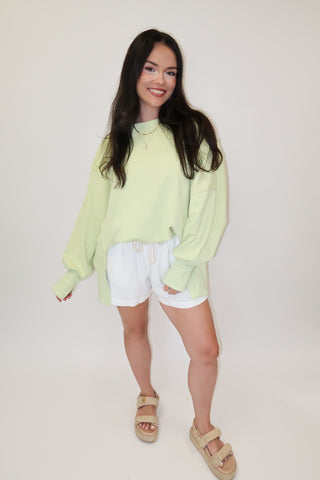 Inside Out Soft Seam Detail Sweatshirt - The Pink Tulip Clothing