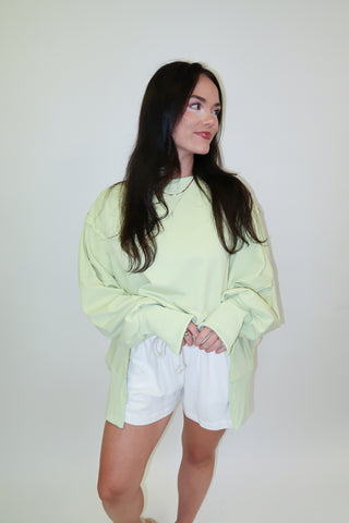 Inside Out Soft Seam Detail Sweatshirt - The Pink Tulip Clothing