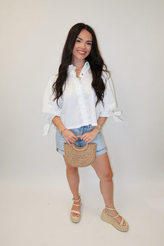 Sweet Edge Top - The Pink Tulip Clothing
