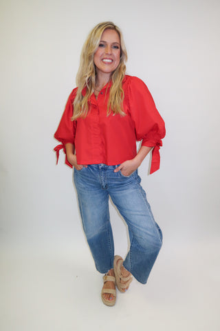 Sweet Edge Top - The Pink Tulip Clothing