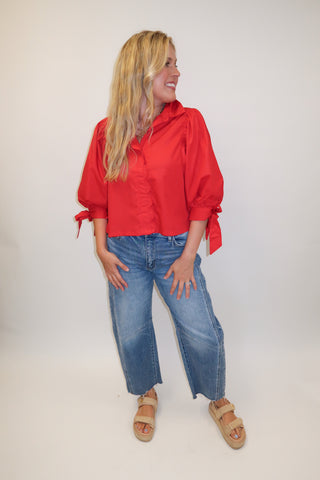 Sweet Edge Top - The Pink Tulip Clothing