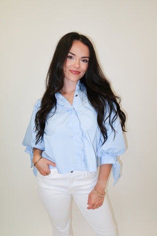 Sweet Edge Top - The Pink Tulip Clothing