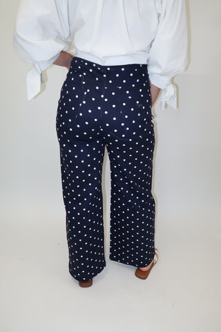 Spotted In Spring Pant - The Pink Tulip Clothing